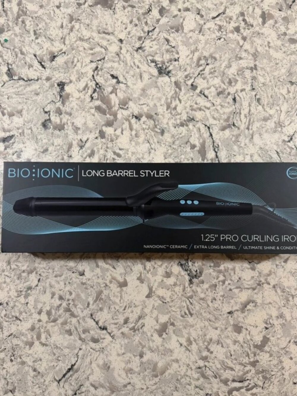 Bio Ionic Long Barrel Styler 1.25 Pro Curling Iron